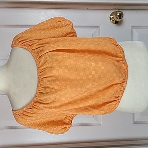 Ava & Viv Checked Crop Top NWT